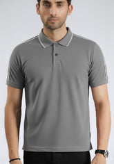 Grey Polo Shirt